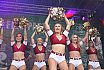 ELF: Die Pyromaniacs Cheerleader beim Heimspiel von Rhein Fire gegen die Hamburg Seadevils am  13.08.2023