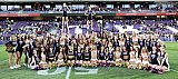 Die Cheerleader beim Spiel Vienna Vikings vs Rhein Fire (26:33) am 21.06.2025
