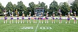Die Cheerleader beim Spiel Frankfurt Universe vs Bad Homburg Sentinels am 26.08.2023