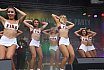Die Cheerleader beim Spiel Rhein Fire vs Cologne Centurions am 23.07.2023