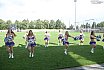 Die Cheerleader beim Spiel Frankfurt Universe vs Bad Homburg Sentinels am 26.08.2023