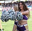 ELF: Die Frankfurt Galaxy Dancers beim Spiel der Frankfurt Galaxy vs Prague Lions am 29.06.2025