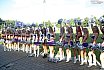 Die Cheerleader beim Spiel Frankfurt Universe vs Bad Homburg Sentinels am 26.08.2023