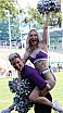 ELF: Die Frankfurt Galaxy Dancers beim Spiel der Frankfurt Galaxy vs Prague Lions am 29.06.2025