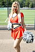 ELF: Die Cologne Centurions Cheerleader beim Spiel von den Cologne Centurions vs Hamburg SeaDevils am 17.06.2023