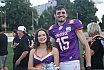 Die Cheerleader beim Spiel Frankfurt Universe vs Bad Homburg Sentinels am 26.08.2023