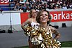 ELF: Die Pyromaniacs Cheerleader beim Heimspiel von Rhein Fire gegen die Hamburg Seadevils am  13.08.2023