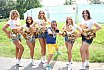 ELF: Die Cheerleader beim Spiel Rhein Fire vs Munich Ravens am 09.07.2023