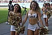 ELF: Die Pyromaniacs Cheerleader beim Heimspiel von Rhein Fire gegen die Hamburg Seadevils am  13.08.2023