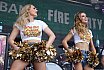 ELF: Die Cheerleader beim Spiel Rhein Fire vs Munich Ravens am 09.07.2023