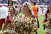 Die Cheerleader beim Spiel Rhein Fire vs Cologne Centurions am 23.07.2023