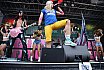 ELF: Die Cheerleader beim Spiel Rhein Fire vs Munich Ravens am 09.07.2023