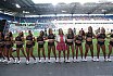 Die Cheerleader beim Spiel Rhein Fire vs Cologne Centurions am 23.07.2023