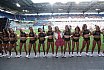 Die Cheerleader beim Spiel Rhein Fire vs Cologne Centurions am 23.07.2023