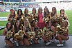 Die Cheerleader beim Spiel Rhein Fire vs Cologne Centurions am 23.07.2023