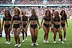 Die Cheerleader beim Spiel Rhein Fire vs Cologne Centurions am 23.07.2023