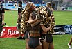 Die Cheerleader beim Spiel Rhein Fire vs Cologne Centurions am 23.07.2023