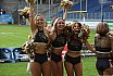 Die Cheerleader beim Spiel Rhein Fire vs Cologne Centurions am 23.07.2023