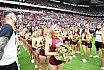 ELF: Die Cheerleader beim Spiel Rhein Fire vs Vienna Vikings am 01.06.2025