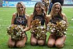 Die Cheerleader beim Spiel Rhein Fire vs Cologne Centurions am 23.07.2023