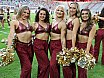 ELF: Die Cheerleader beim Spiel Rhein Fire vs Vienna Vikings am 01.06.2025