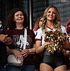 ELF: Die Pyromaniacs Cheerleader beim Spiel Rhein Fire vs Hamburg SeaDevils am 15.06.2025