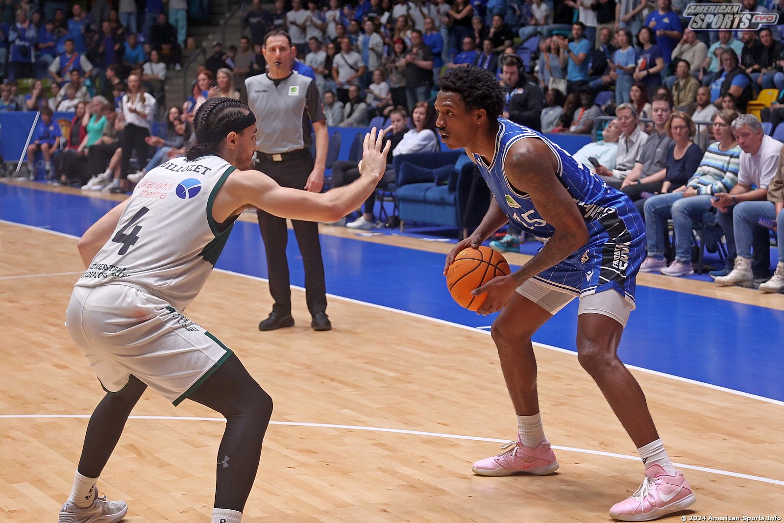 Pro A Playoffs Halbfinale Spiel 4: Fraport Skyliners vs Gladiators Trier 74:73 24.05.2024