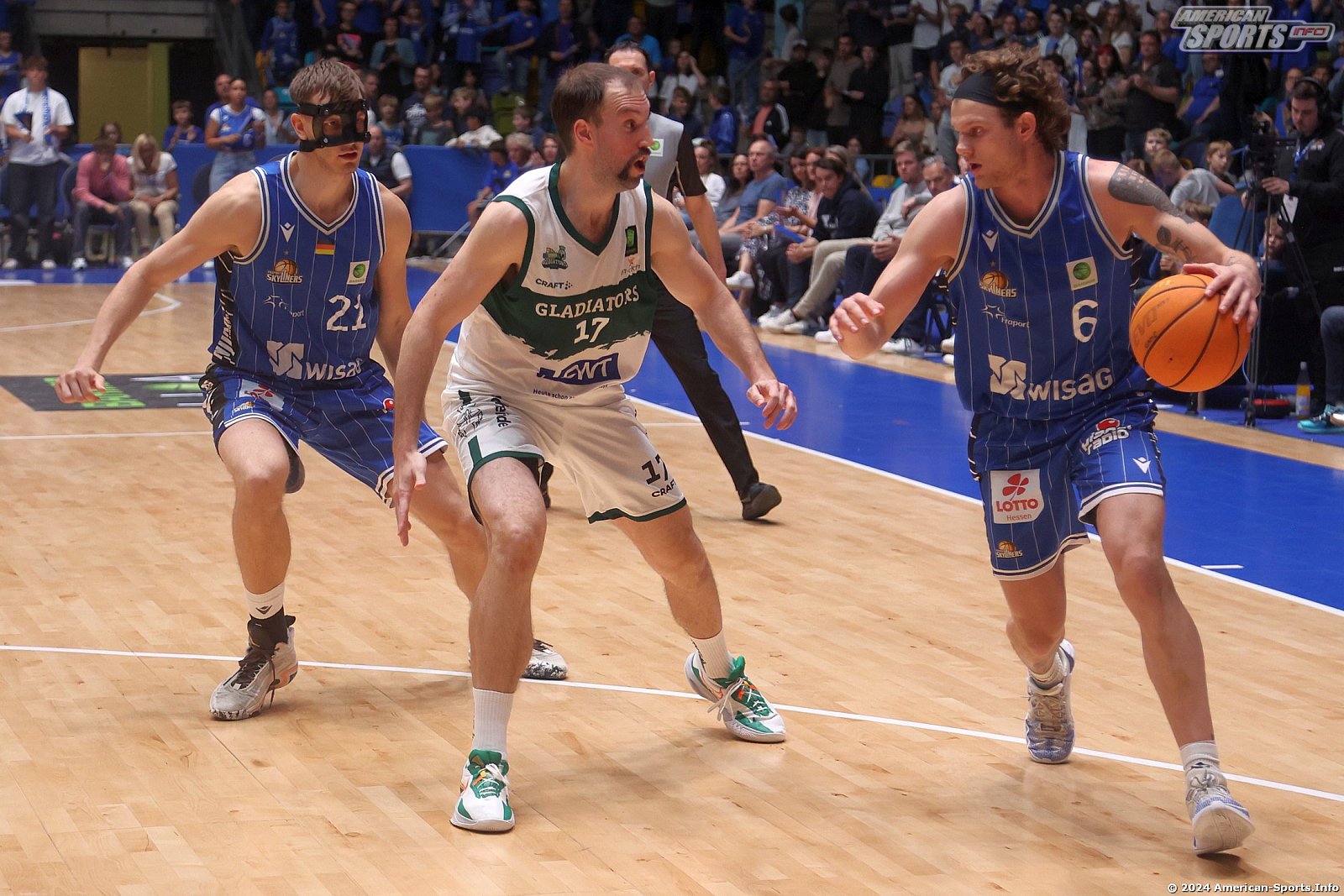 Pro A Playoffs Halbfinale Spiel 4: Fraport Skyliners vs Gladiators Trier 74:73 24.05.2024