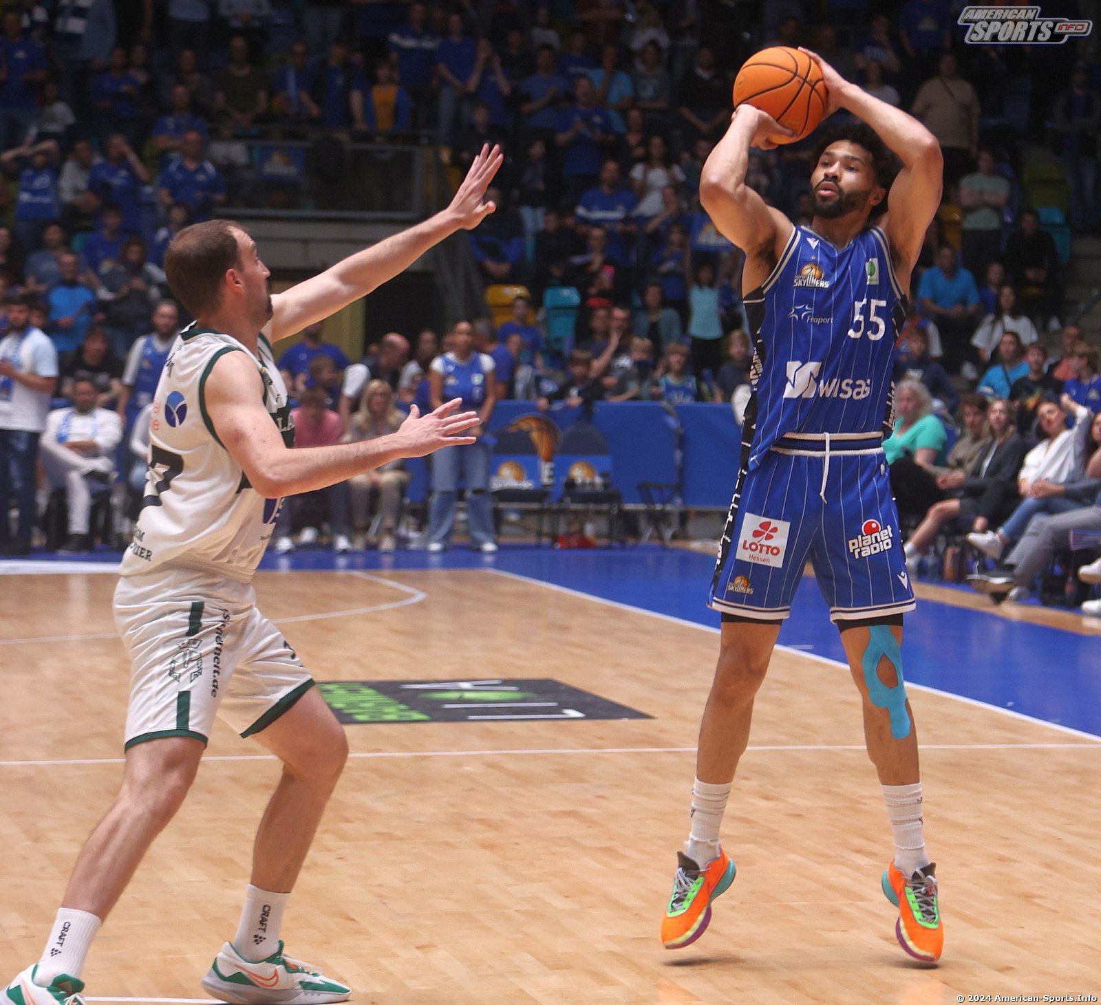 Pro A Playoffs Halbfinale Spiel 4: Fraport Skyliners vs Gladiators Trier 74:73 24.05.2024