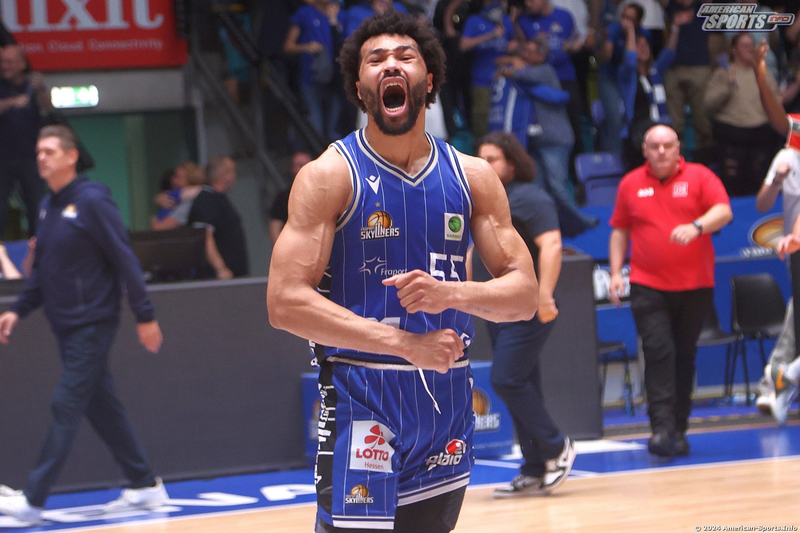 Pro A Playoffs Halbfinale Spiel 4: Fraport Skyliners vs Gladiators Trier 74:73 24.05.2024