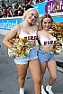 ELF: Die Pyromaniacs Cheerleader beim Spiel Rhein Fire vs Hamburg SeaDevils am 15.06.2025