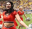 ELF: Die Cheerleader beim Spiel der Cologne Centurions vs Rhein Fire am 26.05.2024