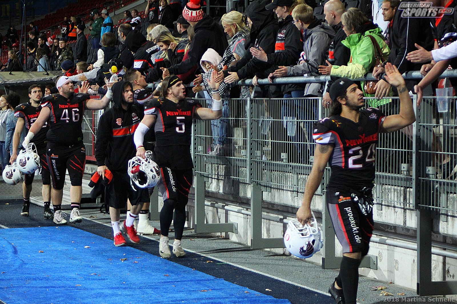 GFL Playoffs NewYorker Lions Braunschweig vs Munich Cowboys 59-14 22.09.2018