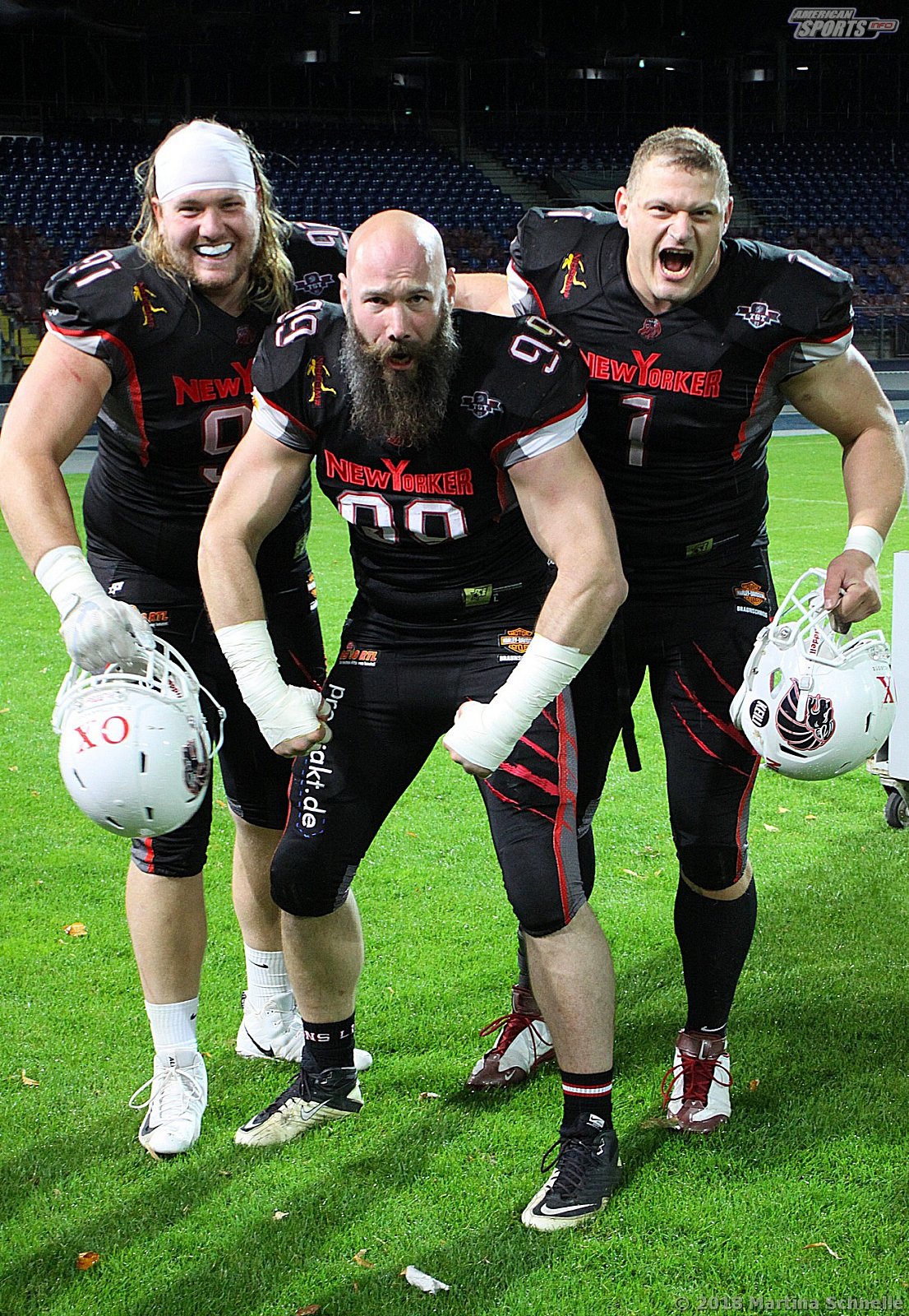 GFL Playoffs NewYorker Lions Braunschweig vs Munich Cowboys 59-14 22.09.2018
