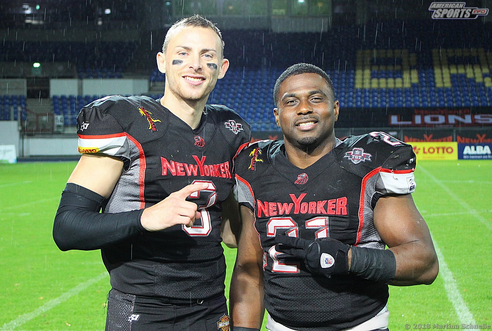 GFL Playoffs NewYorker Lions Braunschweig vs Munich Cowboys 59-14 22.09.2018