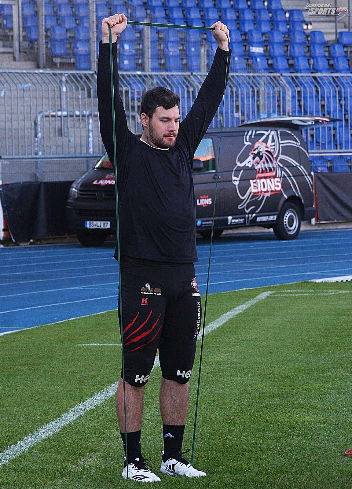 GFL Playoff Viertelfinale NewYorker Lions Braunschweig vs. Stuttgart Scorpions 70:3 21.09.19