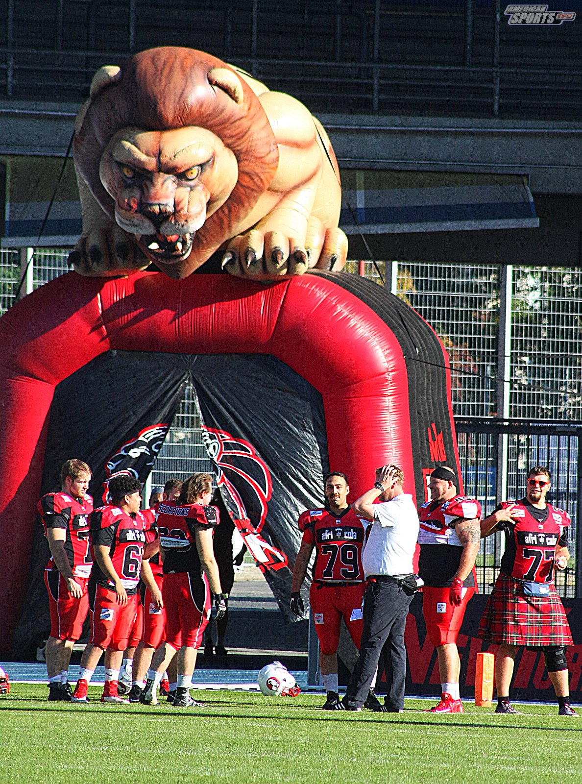 GFL Playoff Viertelfinale NewYorker Lions Braunschweig vs. Stuttgart Scorpions 70:3 21.09.19