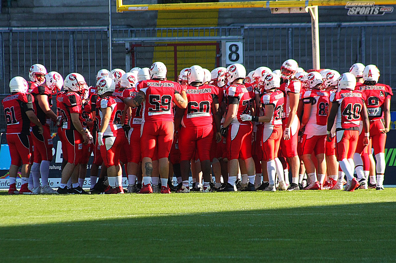 GFL Playoff Viertelfinale NewYorker Lions Braunschweig vs. Stuttgart Scorpions 70:3 21.09.19