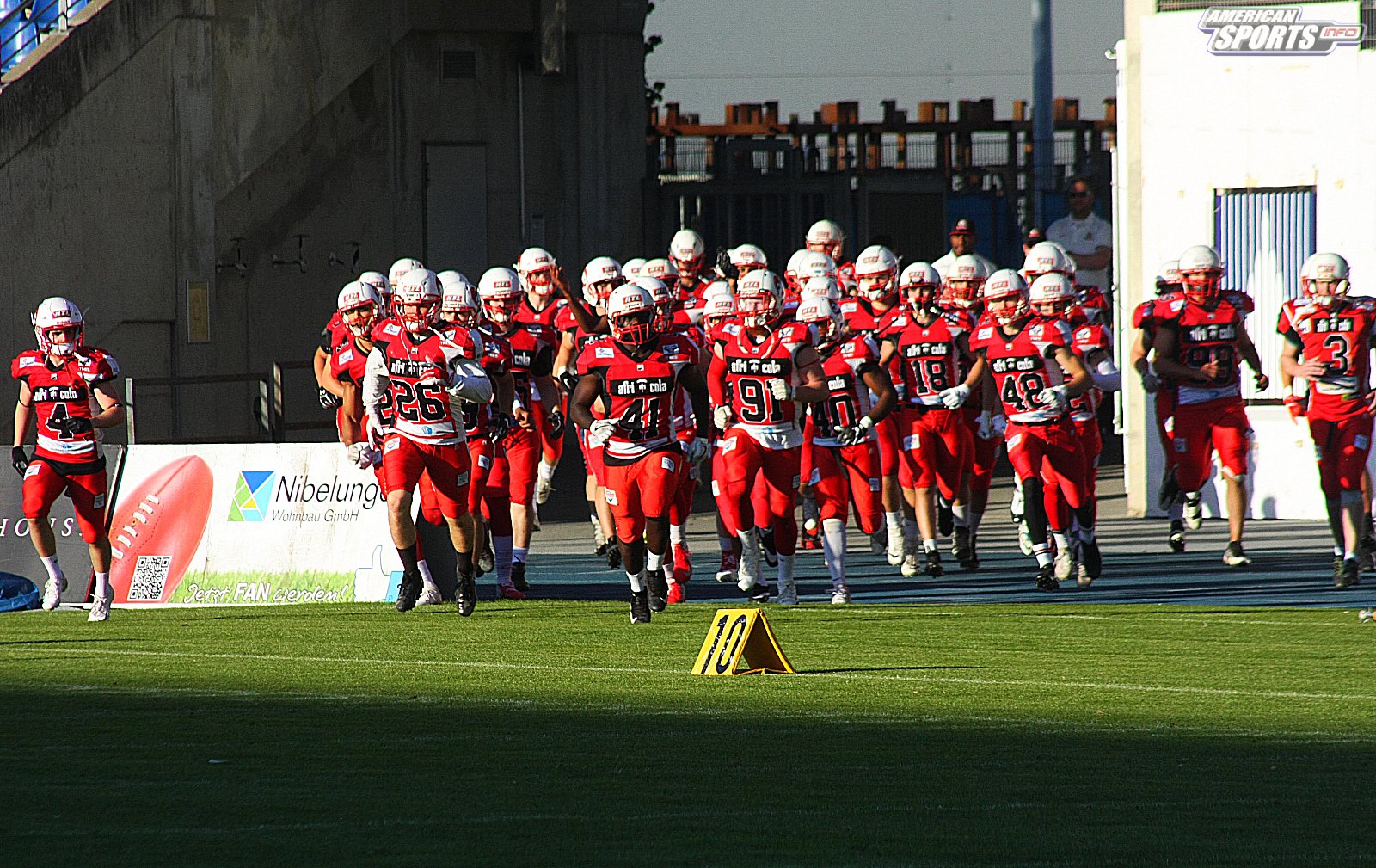 GFL Playoff Viertelfinale NewYorker Lions Braunschweig vs. Stuttgart Scorpions 70:3 21.09.19