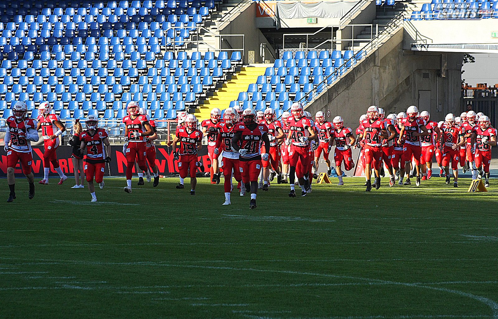GFL Playoff Viertelfinale NewYorker Lions Braunschweig vs. Stuttgart Scorpions 70:3 21.09.19