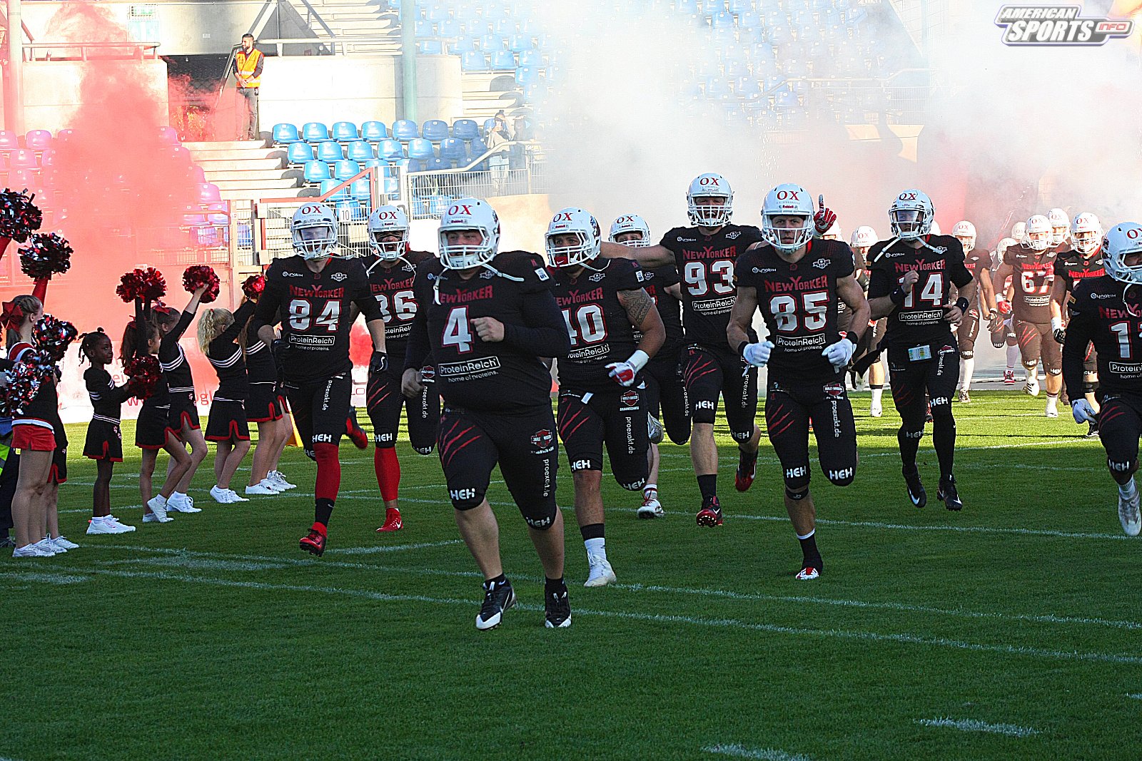GFL Playoff Viertelfinale NewYorker Lions Braunschweig vs. Stuttgart Scorpions 70:3 21.09.19