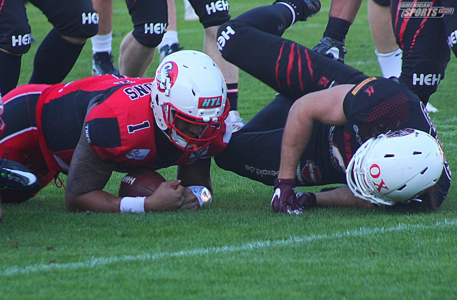 GFL Playoff Viertelfinale NewYorker Lions Braunschweig vs. Stuttgart Scorpions 70:3 21.09.19