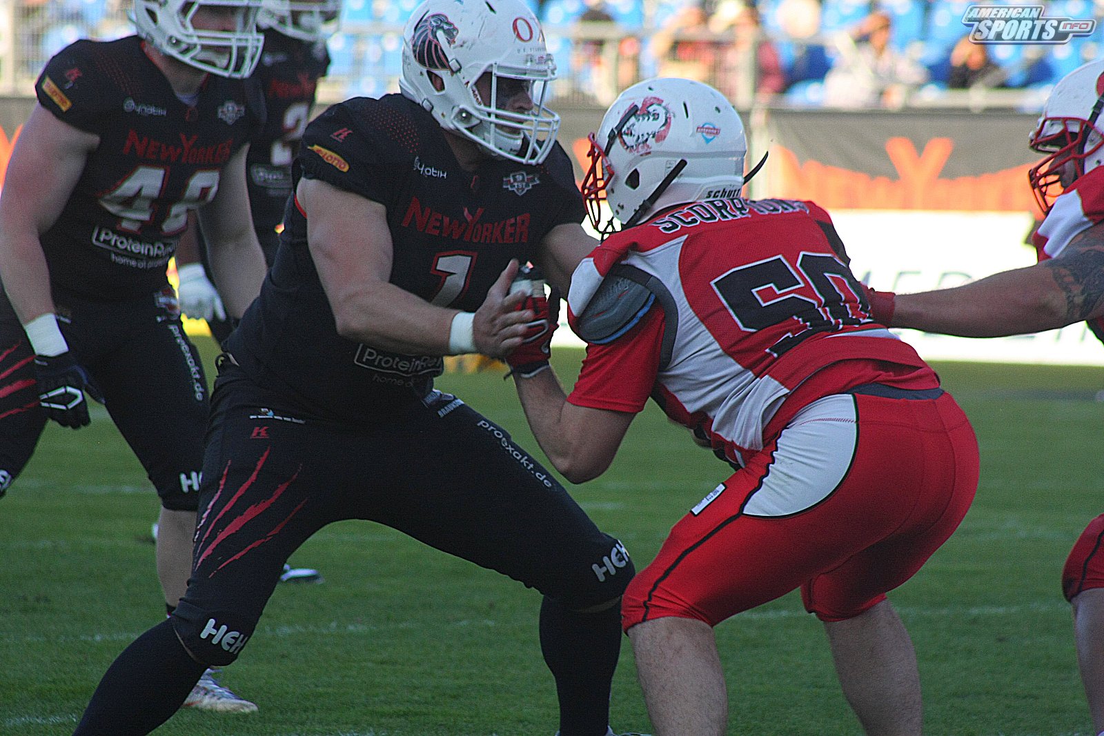 GFL Playoff Viertelfinale NewYorker Lions Braunschweig vs. Stuttgart Scorpions 70:3 21.09.19