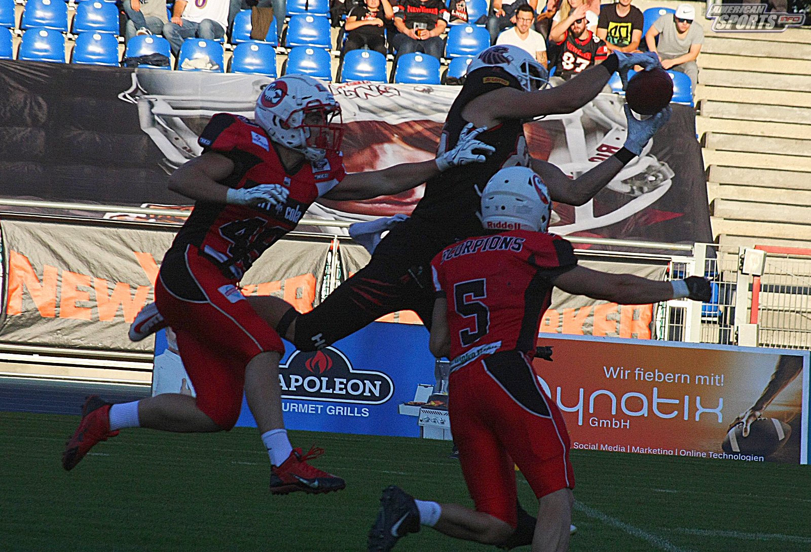 GFL Playoff Viertelfinale NewYorker Lions Braunschweig vs. Stuttgart Scorpions 70:3 21.09.19