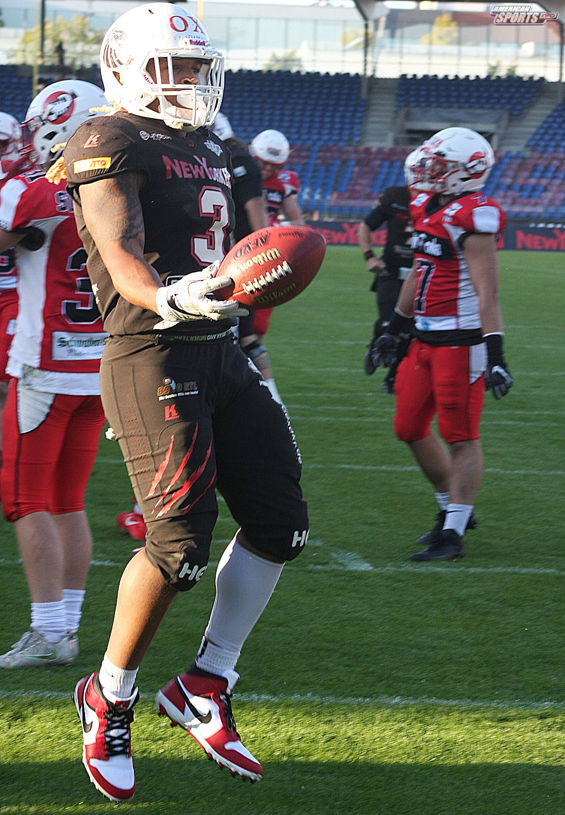 GFL Playoff Viertelfinale NewYorker Lions Braunschweig vs. Stuttgart Scorpions 70:3 21.09.19