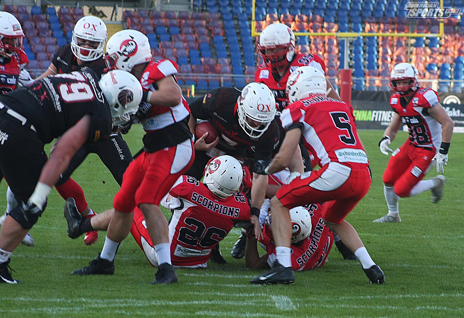 GFL Playoff Viertelfinale NewYorker Lions Braunschweig vs. Stuttgart Scorpions 70:3 21.09.19