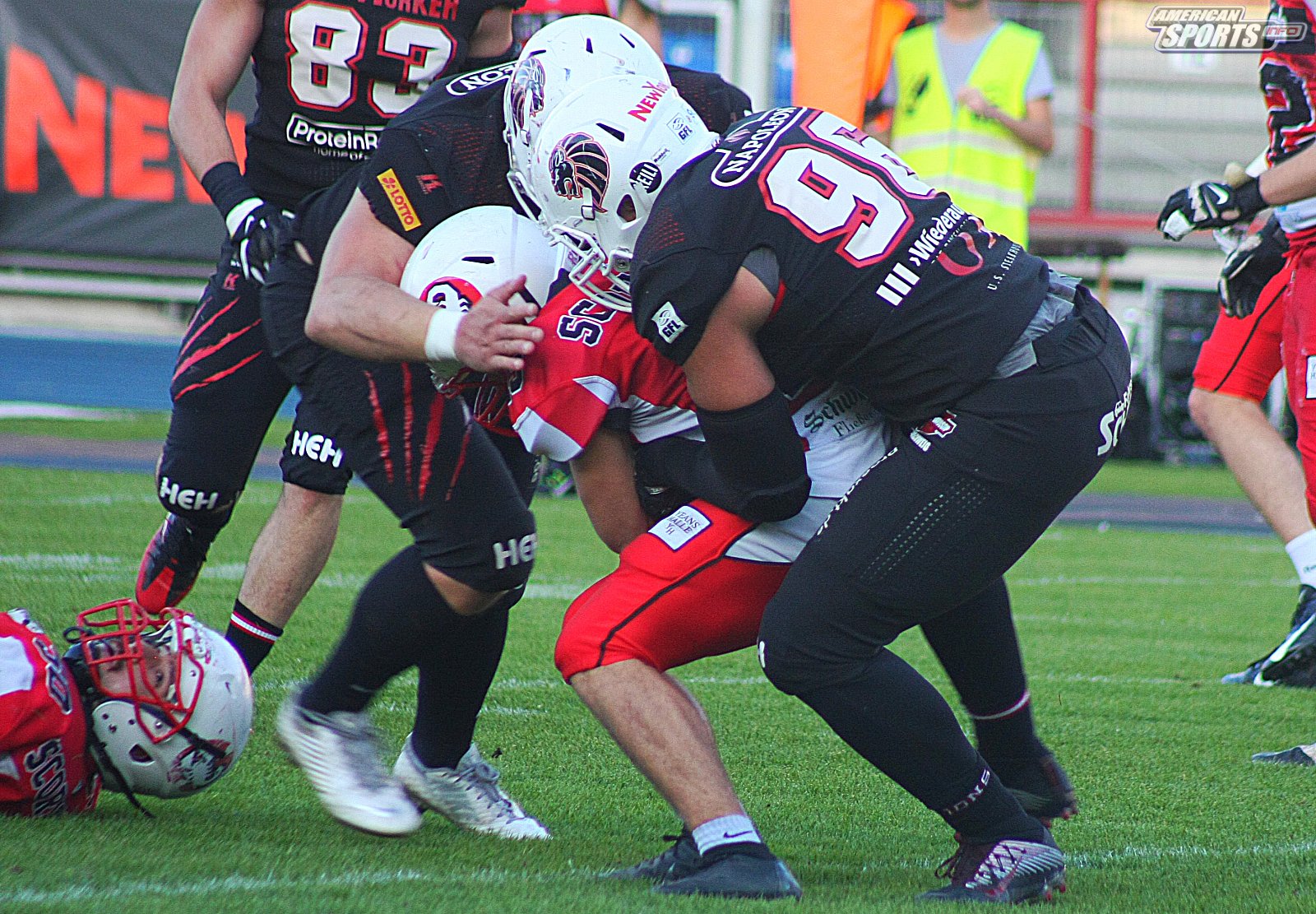 GFL Playoff Viertelfinale NewYorker Lions Braunschweig vs. Stuttgart Scorpions 70:3 21.09.19