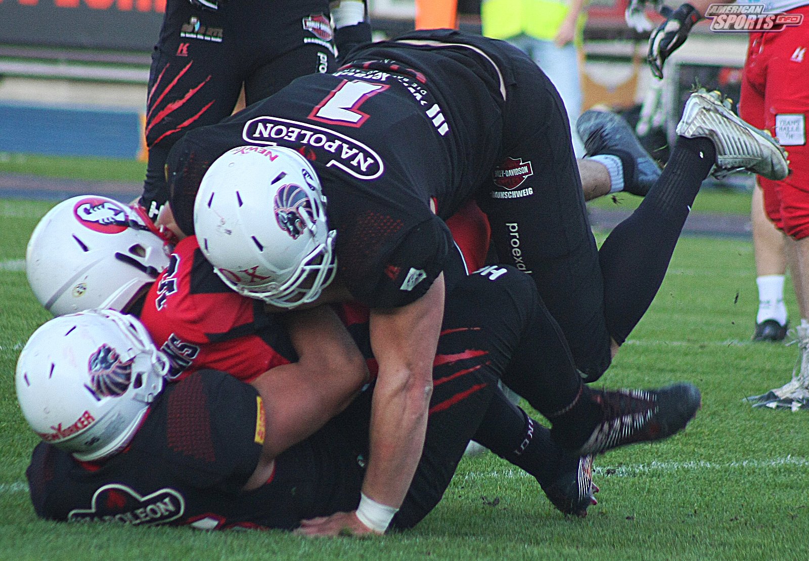 GFL Playoff Viertelfinale NewYorker Lions Braunschweig vs. Stuttgart Scorpions 70:3 21.09.19