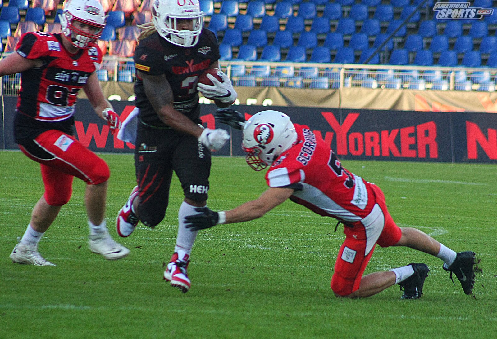 GFL Playoff Viertelfinale NewYorker Lions Braunschweig vs. Stuttgart Scorpions 70:3 21.09.19