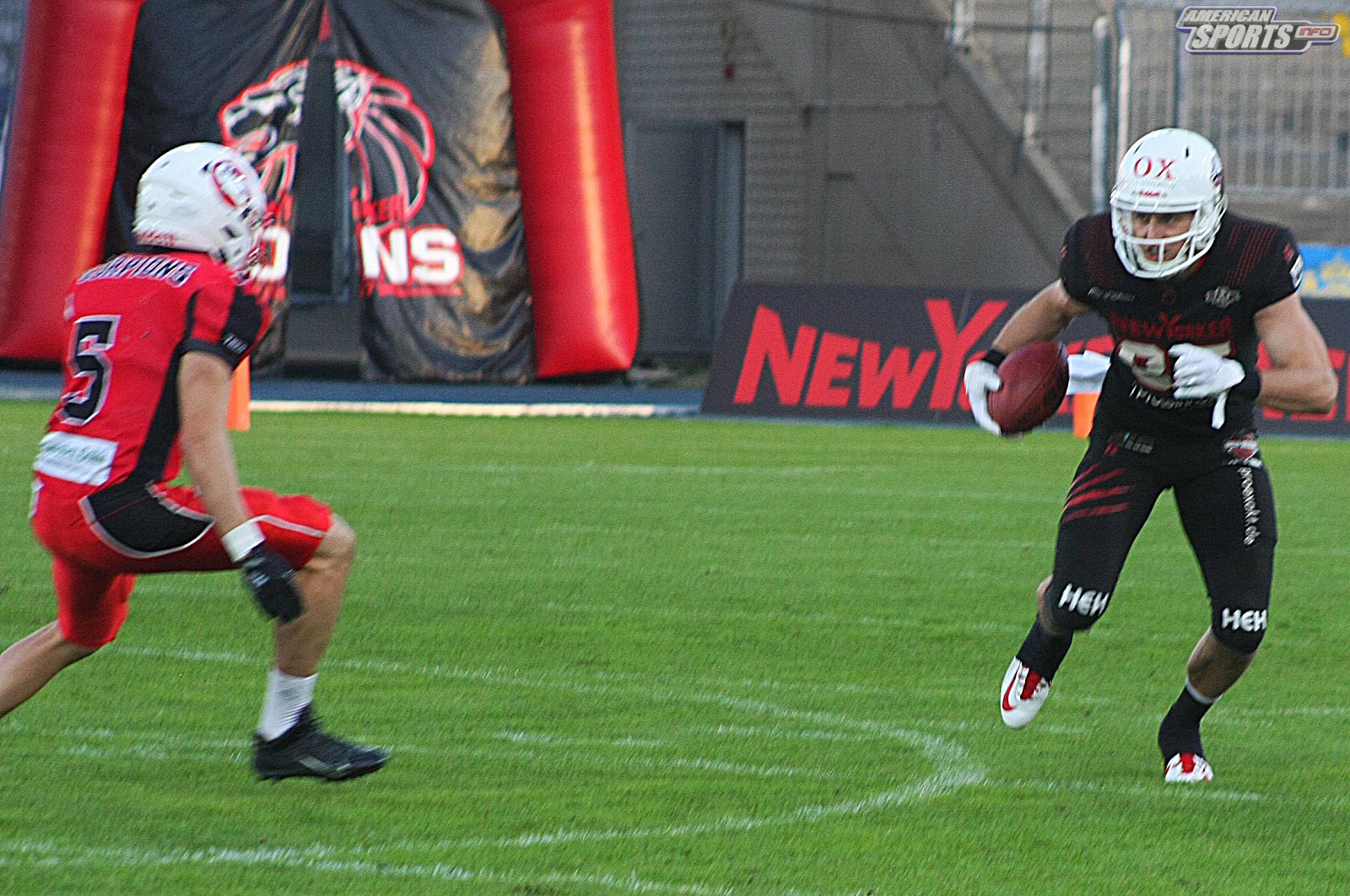 GFL Playoff Viertelfinale NewYorker Lions Braunschweig vs. Stuttgart Scorpions 70:3 21.09.19